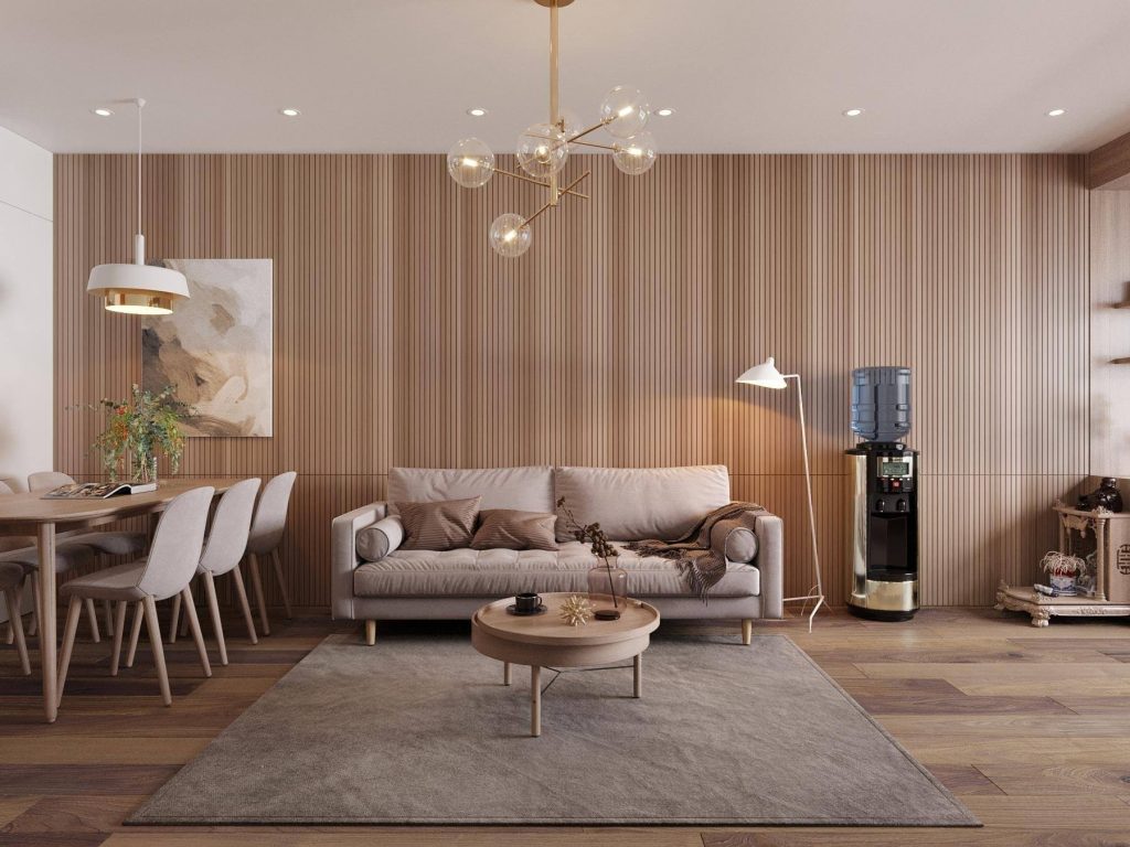 thiết kế nội thất theo phong cách hiện đại