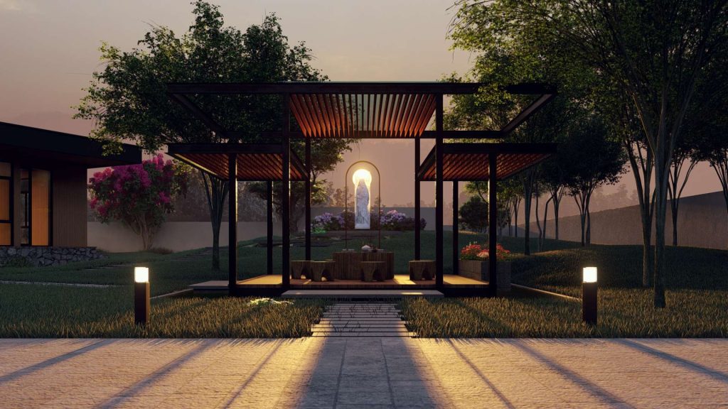 Thiết kế kiến trúc khu uống trà villa Bình Thuận